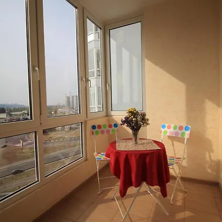 דירה Panoramic View Lux On Metro Osokorky קייב